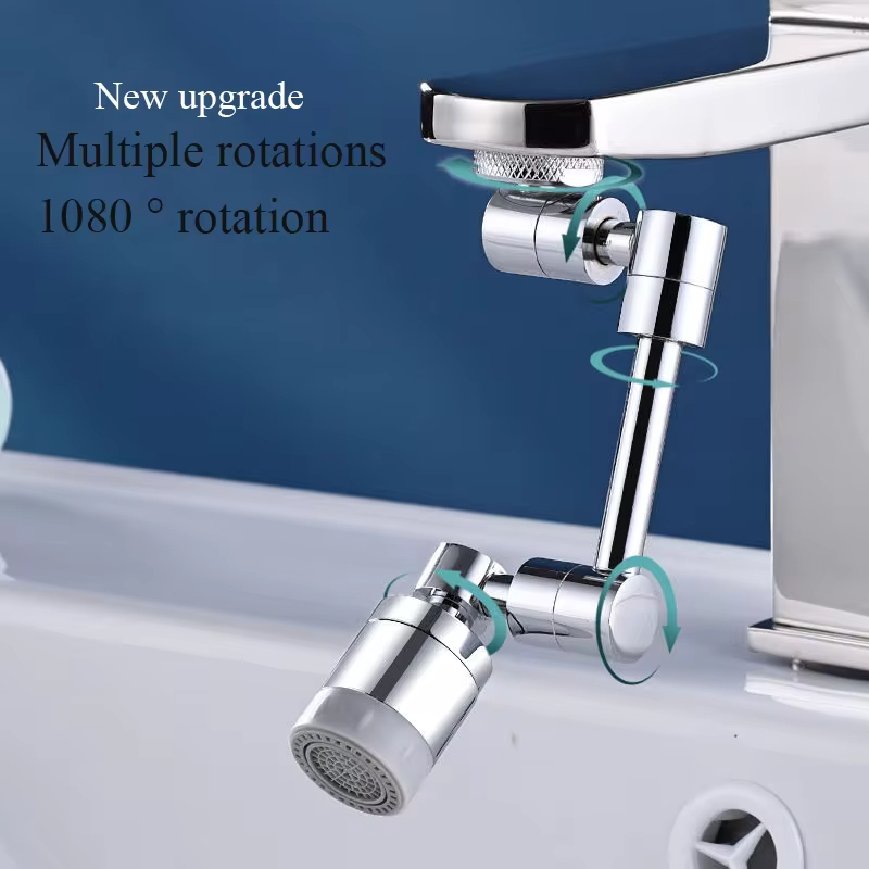 Basin Mixer Tap - Universale 1080 ° Rubinetto Girevole Regolabile