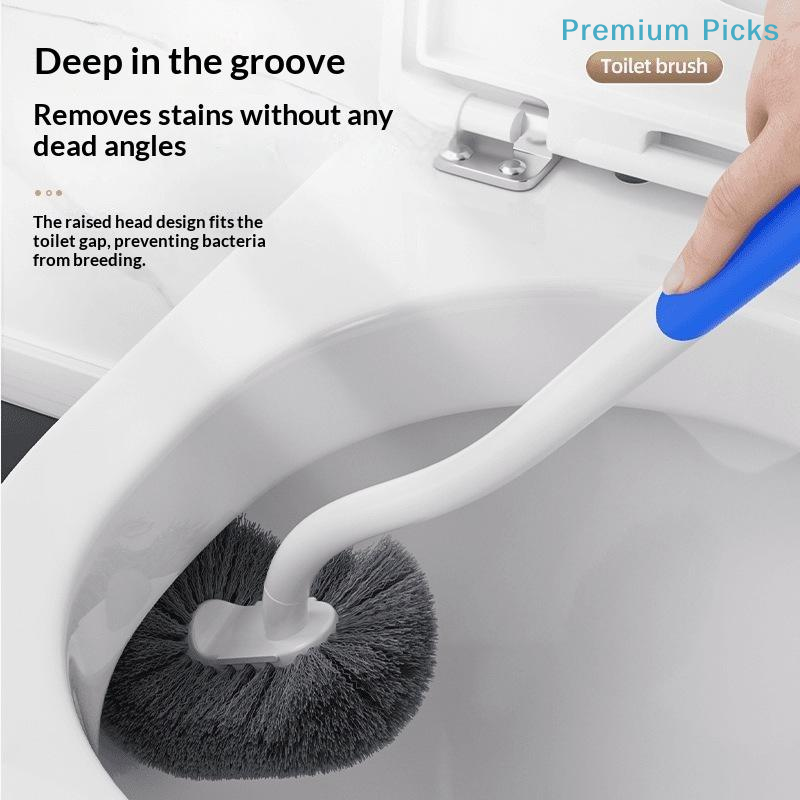 Plunger Toilet - Spazzola per WC portatile, da fissare