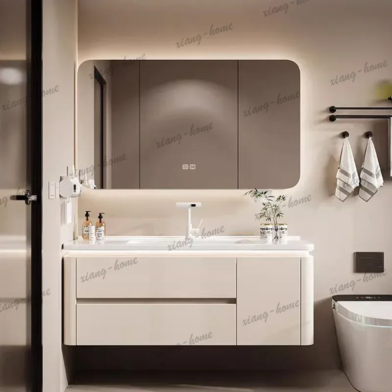 Home Bathroom Vanity Combo - Mobiletto da Bagno con Specchio per