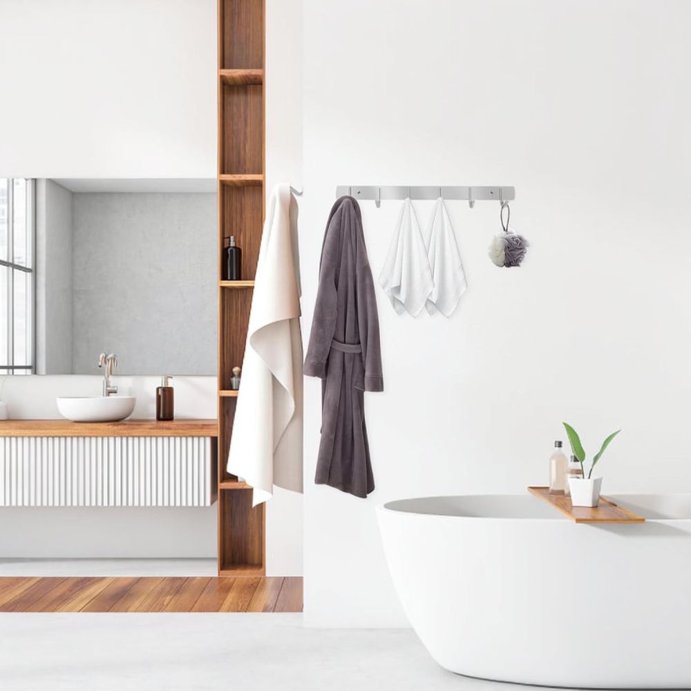 Pratico appendiabiti in acciai - Home Bathroom Organizer recensione e prezzo