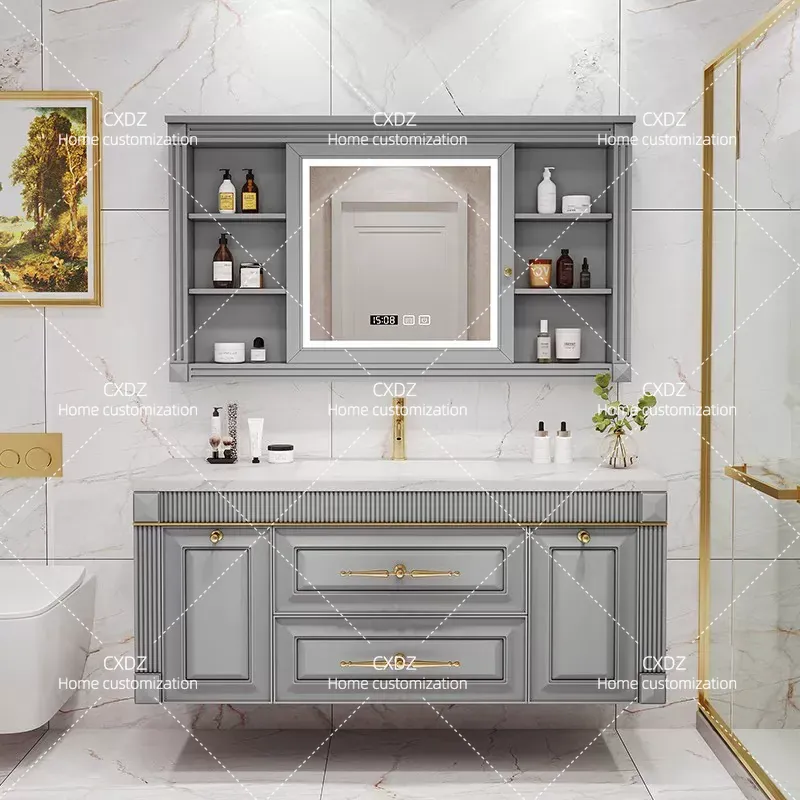 Mobile Bagno Moderno in Rovere - Home Bathroom Vanity Combo recensione e prezzo