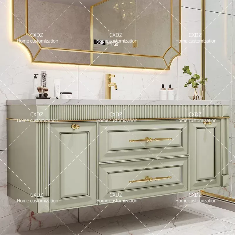 Mobile Bagno Moderno in Rovere - Home Bathroom Vanity Combo recensione e prezzo